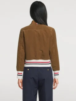 Down Corduroy Flight Jacket