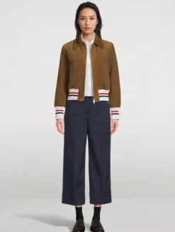 Down Corduroy Flight Jacket