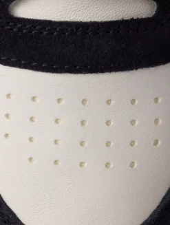 Downtown Bold Nappa Leather And Suede Sneakers