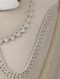 Downtown Bold Nylon And Suede Sneakers