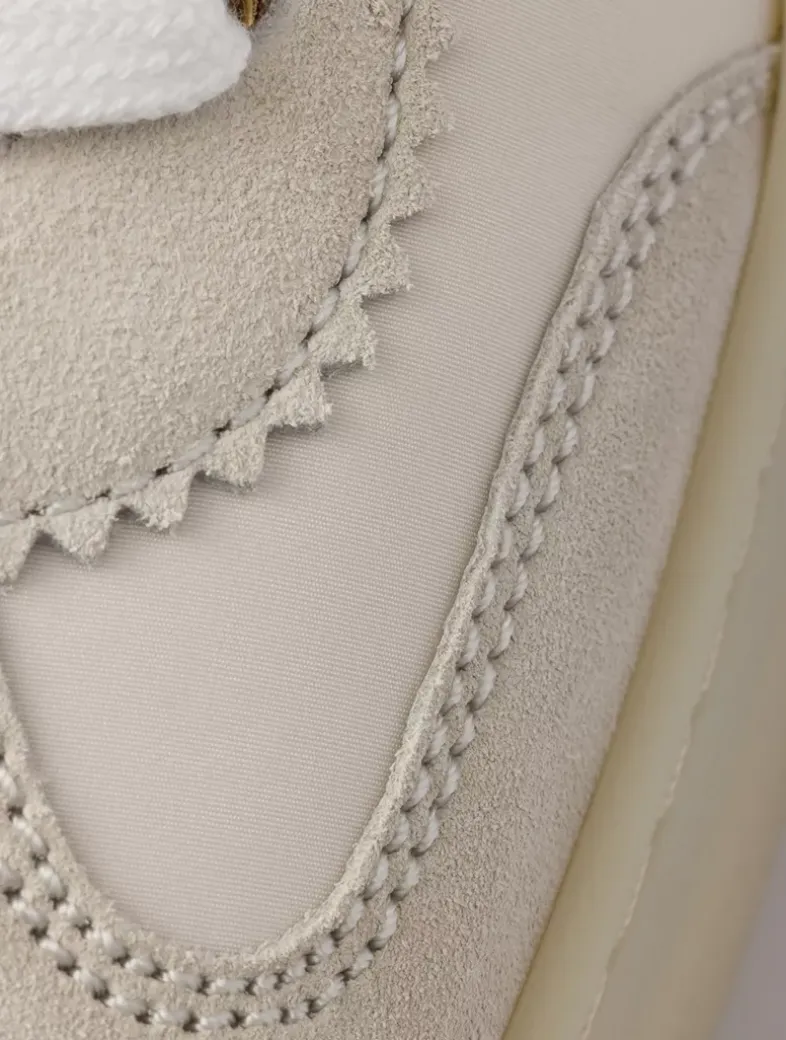 Downtown Bold Nylon And Suede Sneakers