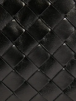 Dustbag Notte Intrecciato Leather Pouch