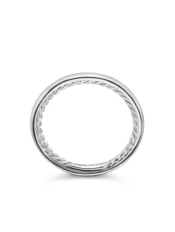 Dy Eden Band Ring In Platinum, 2mm