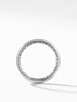 Dy Eden Band Ring In Platinum, 2mm