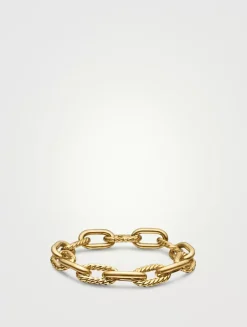 Dy Madison® Chain Bracelet In 18k Yellow Gold, 11mm