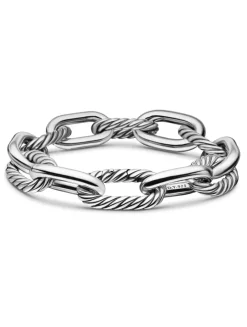 Dy Madison® Chain Bracelet In Sterling Silver, 13.5mm