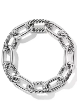 Dy Madison® Chain Bracelet In Sterling Silver, 13.5mm