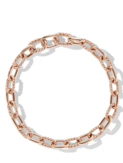 Dy Madison® Chain Bracelet In 18k Rose Gold, 6mm