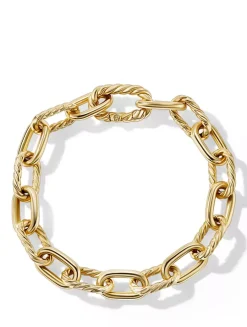 Dy Madison® Chain Bracelet In 18k Yellow Gold, 8.5mm