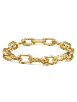 Dy Madison® Chain Bracelet In 18k Yellow Gold, 8.5mm