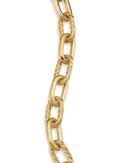 Dy Madison® Chain Bracelet In 18k Yellow Gold, 8.5mm