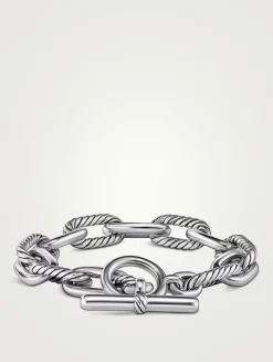 Dy Madison® Toggle Chain Bracelet In Sterling Silver, 11mm