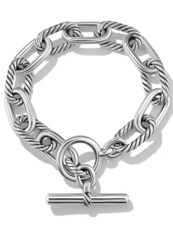 Dy Madison® Toggle Chain Bracelet In Sterling Silver, 11mm