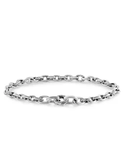 Dy Mercer® Petite Chain Bracelet In Sterling Silver, 4.5mm