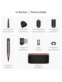 Dyson Airwrap i.d.™ Multi-Styler and Dryer Curly+Coily - Jasper Plum Special Edition