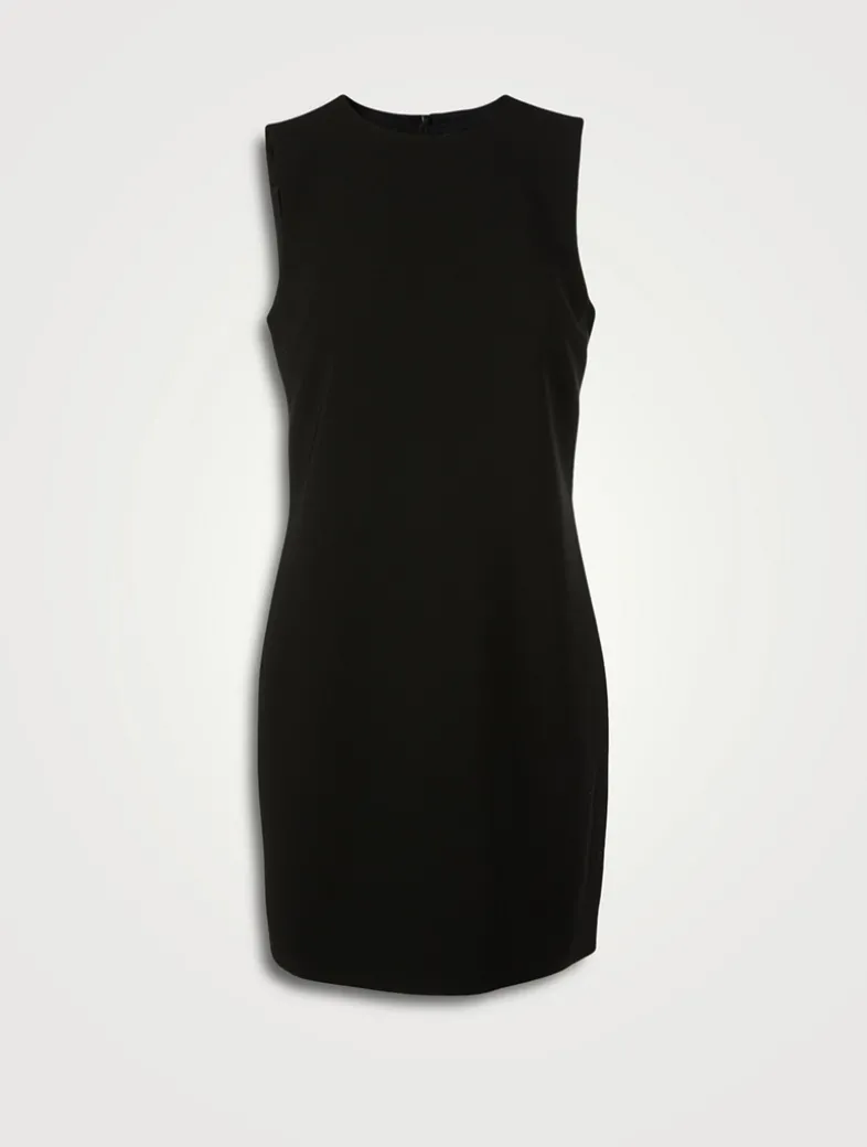 Easy Crepe Mini Dress