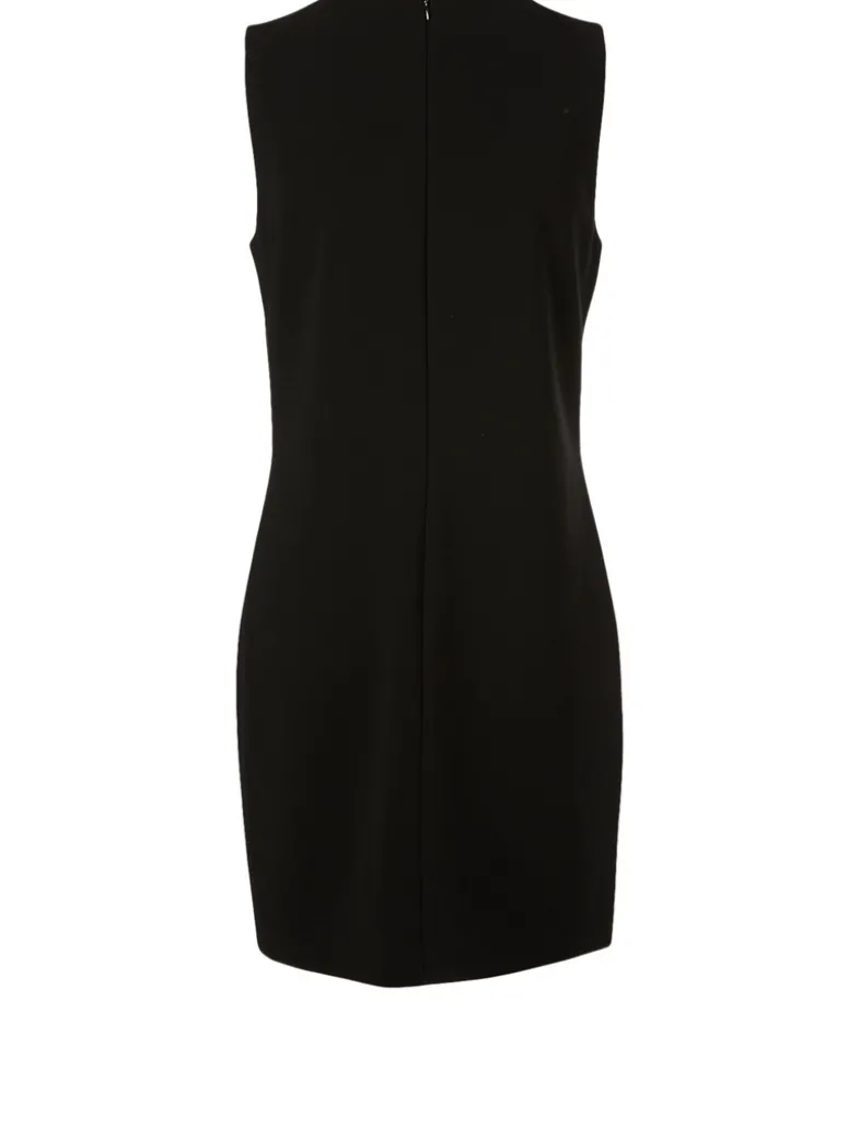 Easy Crepe Mini Dress