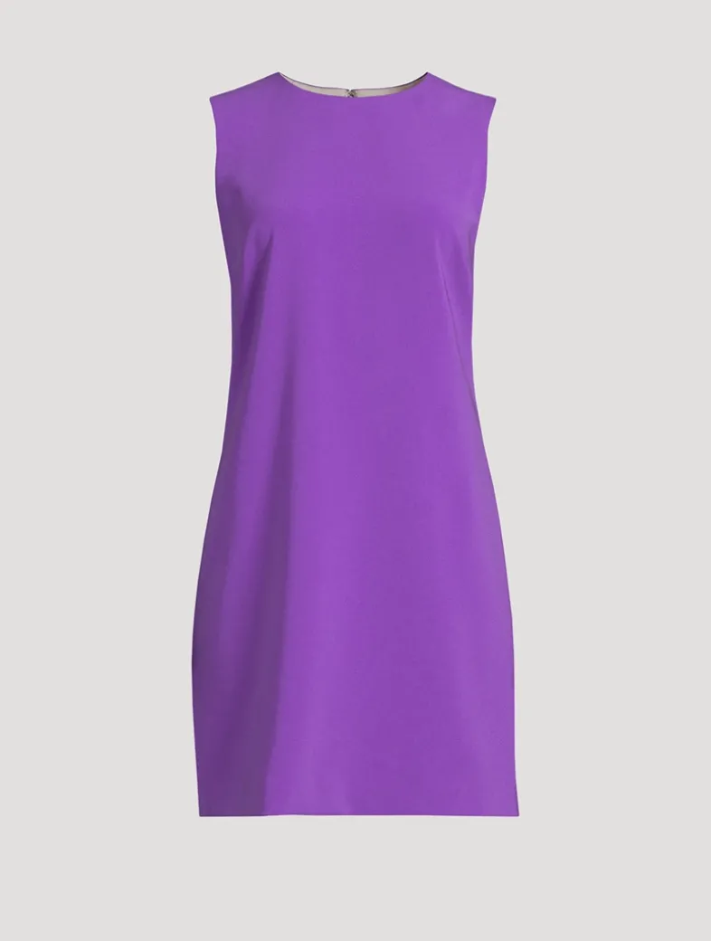 Easy Crepe Mini Dress