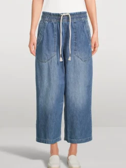 Easy Peasy Wide-Leg Jeans