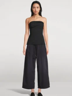 Easy Peasy Wide-Leg Trousers