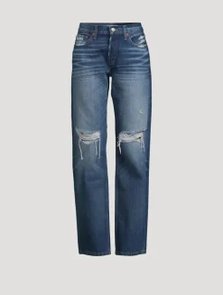Easy Straight-Leg Jeans