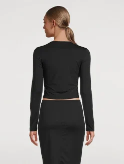 Echauffe Keyhole Top