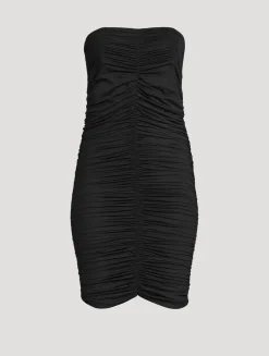 Echauffe Ruched Midi Skirt