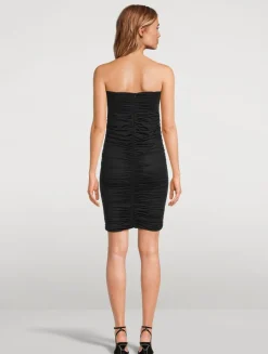 Echauffe Ruched Midi Skirt