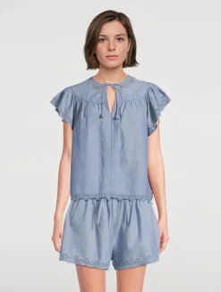 Effie Embroidered Blouse