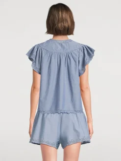 Effie Embroidered Blouse