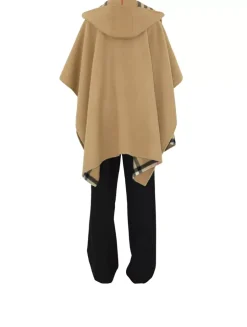 Ekd Cashmere Hooded Cape