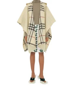 Ekd Cashmere Hooded Cape