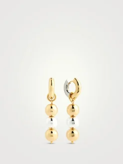 Electrum Drop Earrings