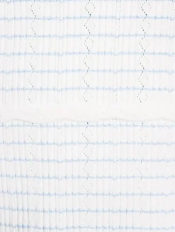 Elisavette Striped Stretch Knit Mini Dress