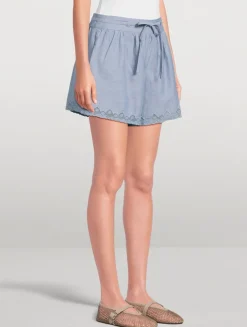 Elowen Embroidered Shorts