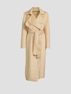 Elsa Belted Wool Cashmere Coat