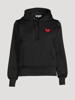 Embroidered Heart Hoodie