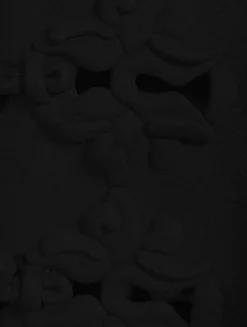 Embroidered Wool Duffle Coat