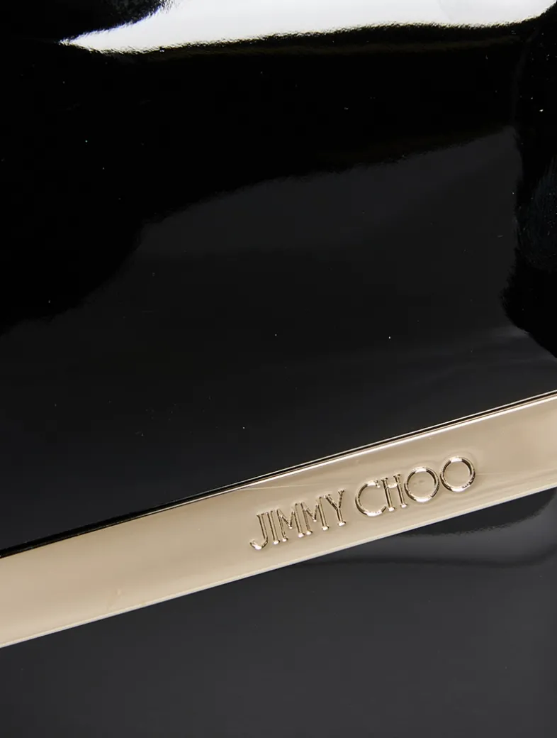 Emmie Patent Leather Clutch