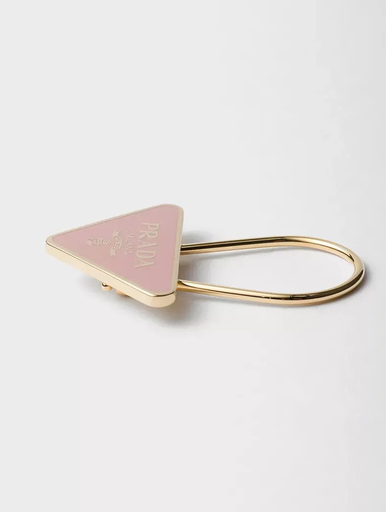 Enameled Metal Key Ring