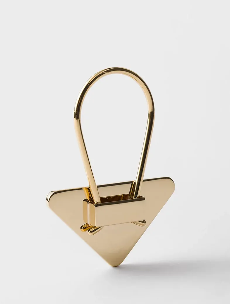 Enameled Metal Key Ring