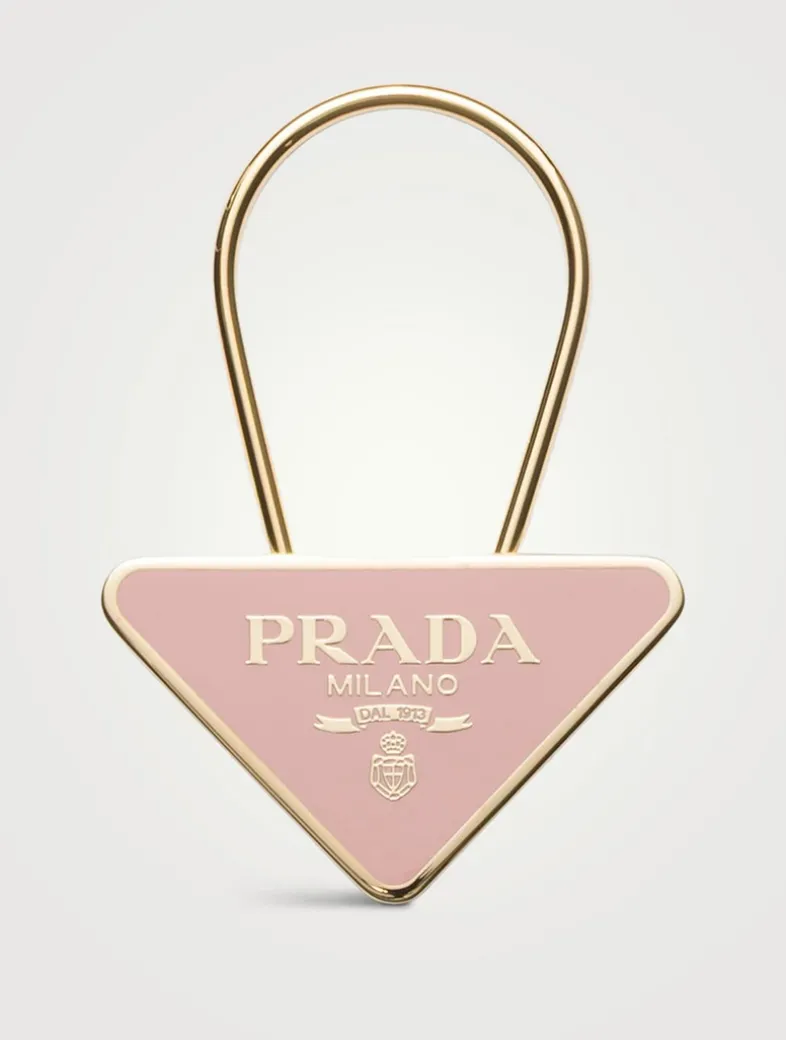 Enameled Metal Key Ring