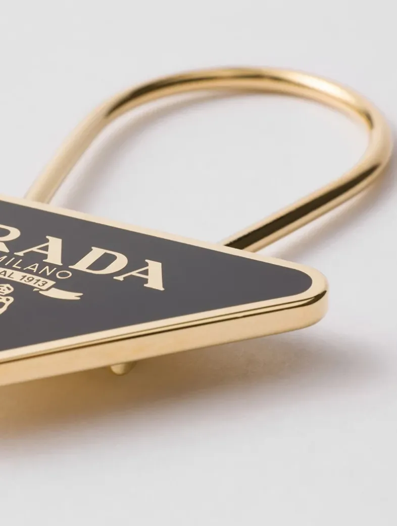 Enameled Metal Key Ring