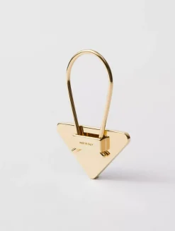 Enameled Metal Key Ring