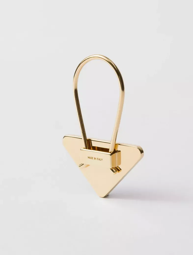 Enameled Metal Key Ring