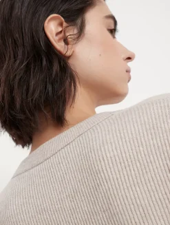 English Rib Knit Sweater