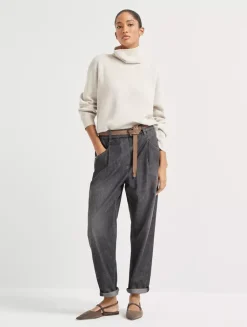 English Rib Knit Sweater