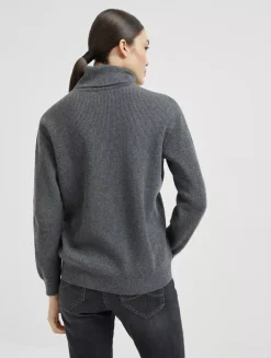 English Rib Knit Sweater