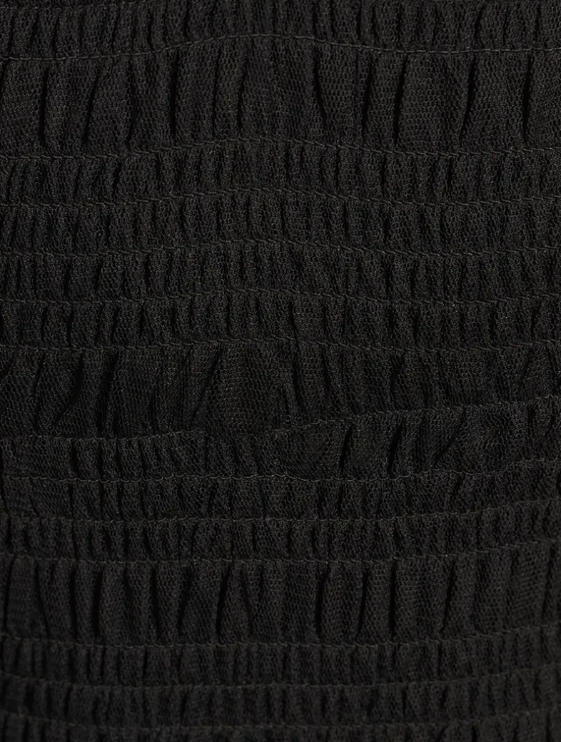 Esca Smocked Mini Dress