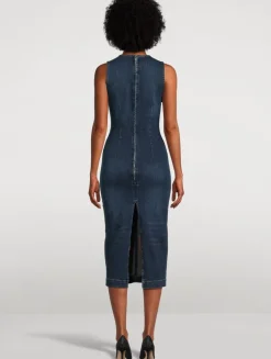 Esme Denim Midi Dress